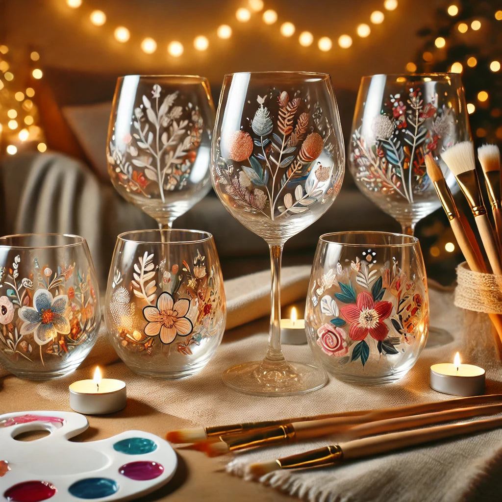 Wine Glass Paint Night