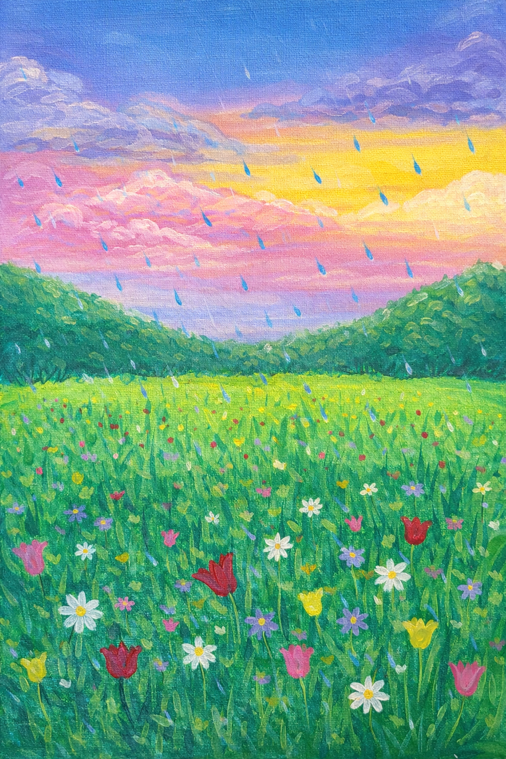 April 21st @6:30 wine & tapas hand drawn design by Art with angel