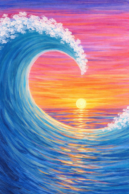 April 23rd @6pm Boba Fusion hand drawn design by Art with angel